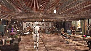 Chyler Leigh as Top Model in Fallout Fashion