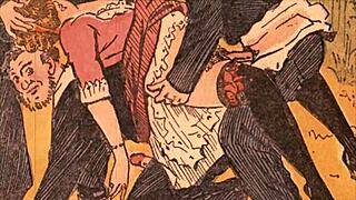 vintage erotic drawings awaken deep desires in hentai anime fantasies