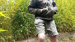 Watch the Big Dick Cum Outdoors in This Public Hentai Anime Featuring Monster Cocks