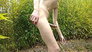 Watch the Big Dick Cum Outdoors in This Public Hentai Anime Featuring Monster Cocks