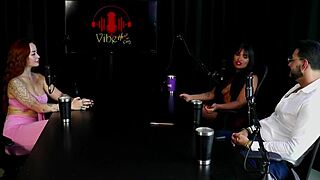 Blonde shows natural tits and dances for fiancé after discussing Brazilian couples' hypocrisy