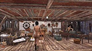 Chyler Leigh as Top Model in Fallout Fashion