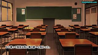 my favorite teacher shines in this anime hentai