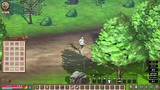 Mad Island gameplay finding village and girls