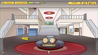 another chance unfolds in a cartoon hentai anime dating game scenario