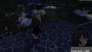 Seleka-san completes park missions on real difficulty with flashing and masturbation.