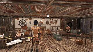 Chyler Leigh as Top Model in Fallout Fashion