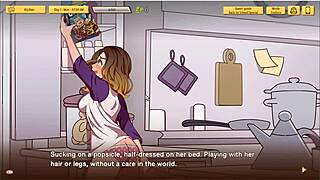 another chance unfolds in a cartoon hentai anime dating game scenario