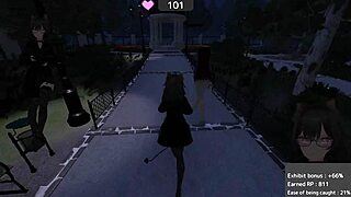 Seleka-san completes park missions on real difficulty with flashing and masturbation.