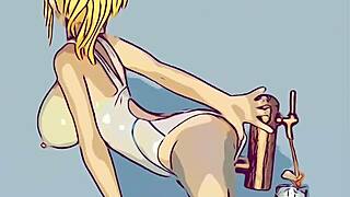 Takaoka Mizuki in Mizugi Kanojo Animation