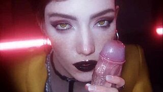 CYBERPUNK BEST OF PANAM, JUDY AND AURORE PART 1 VERTICAL 4K WITH SOUND