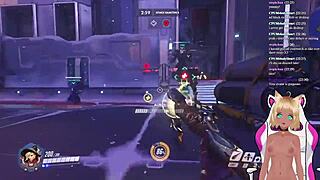 Vtuber Lewdneko Plays Overwatch And Gets Spanked Part 2