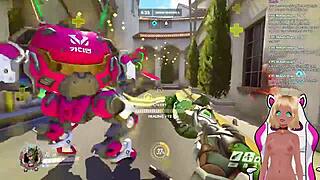 Vtuber Lewdneko Plays Overwatch And Gets Spanked Part 2