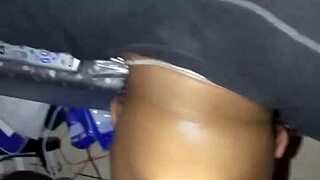 Big Booty Midget Sneaks In For Monster Cock!