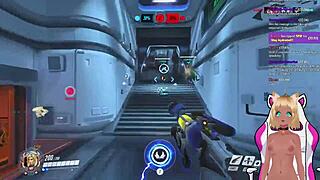 Vtuber Lewdneko Plays Overwatch And Gets Spanked Part 2