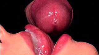 Ever seen female students take powerful cum shots in their mouths with tons of sperm?