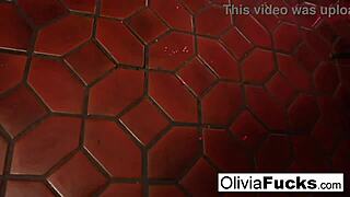 CHRISTMAS MASTURBATION WITH BUSTY BLONDE OLIVIA AUSTIN IN HENTAI ANIME MILF STYLE