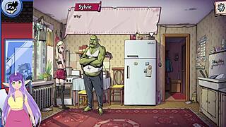 I love the hot elf blonde in souper game demo