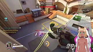 Vtuber Lewdneko Plays Overwatch And Gets Spanked Part 2