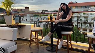 blowjob in restaurant