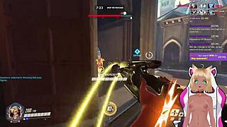 Vtuber Lewdneko Plays Overwatch And Gets Spanked Part 2