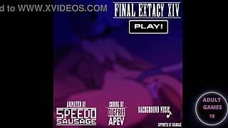 Futanari Cartoon Hentai Game Final Ecstasy XIV