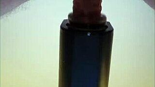 getting milked with remote sextoy pov cumshot