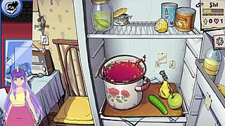 I love the hot elf blonde in souper game demo