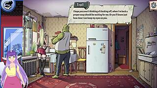 I love the hot elf blonde in souper game demo