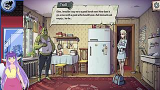 I love the hot elf blonde in souper game demo