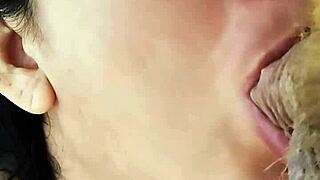 Novinha sucks cock with raw hunger while parents rest next door.