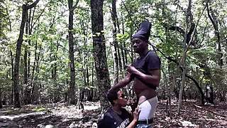 Public fun with choking and gagging in the south
