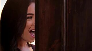 watch this teen getting her pussy jizzed with creampie and blowjob outdoors