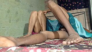 Indian wife and sister in law's naughty bathroom antics