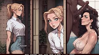 Stepmom gets fucked in hentai game