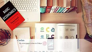 blonde bookworm emma sucks cock in library, getting creampie.