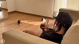 My Stepmother Catches Me Masturbating And Takes My Virginity.