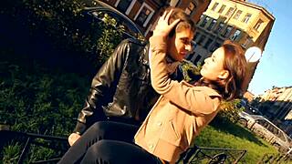 bang-up amateur girl adores giving oral-service and riding dick in russian teen pov