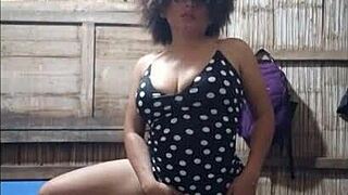 I Lost A Bet And Had To Send My Stepson Homemade Porn While Masturbating Semi Nude 😏