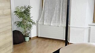 I show off my naked flexibility with miss daisy diamond