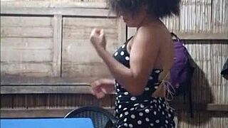 I Lost A Bet And Had To Send My Stepson Homemade Porn While Masturbating Semi Nude 😏