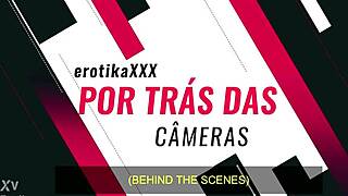 Luccy Joplin's backstage blowjob trio