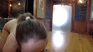 Get on your knees, bitch, suck my hairy cock now!