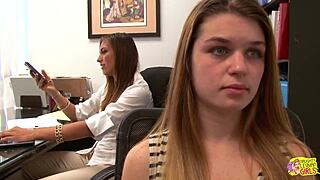 Rilynn Rae And Anastasia Rose Have Taboo Lesbian Sex!