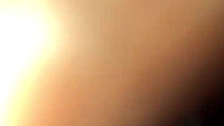 At the drunk party, this skinny girl with huge natural tits takes anal toys and holds cum.