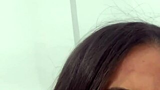 i played with a big dildo and gave a blowjob titjob then masturbated