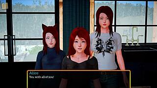 My new family 477 teen redhead shows big ass and tits