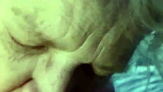 hot milf casually sucking on a big cock