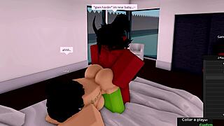 Demon fucks roblox hoe as girlfriend is watching