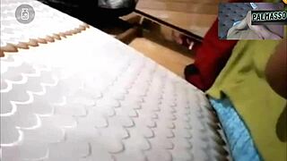 First video call showing hairy pussy to compadre for masturbation.